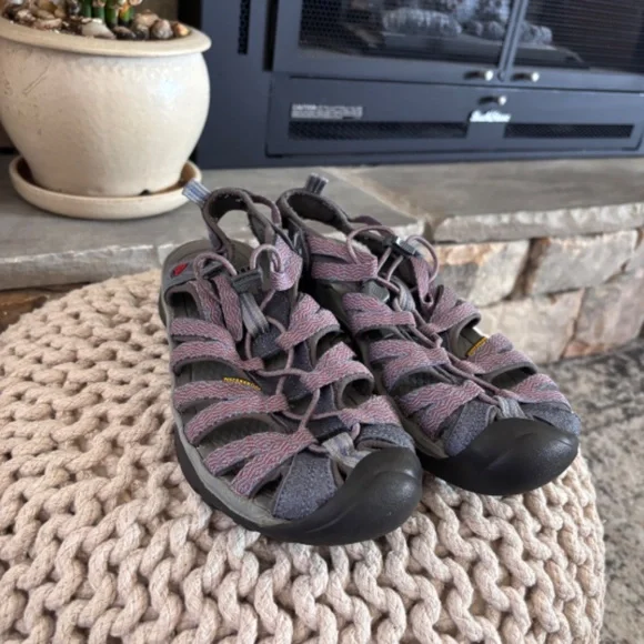 Keen Women's Whisper Sport Outdoor Closed Toe Sandal Stone Bossa Nova SZ 9 - Picture 10 of 14